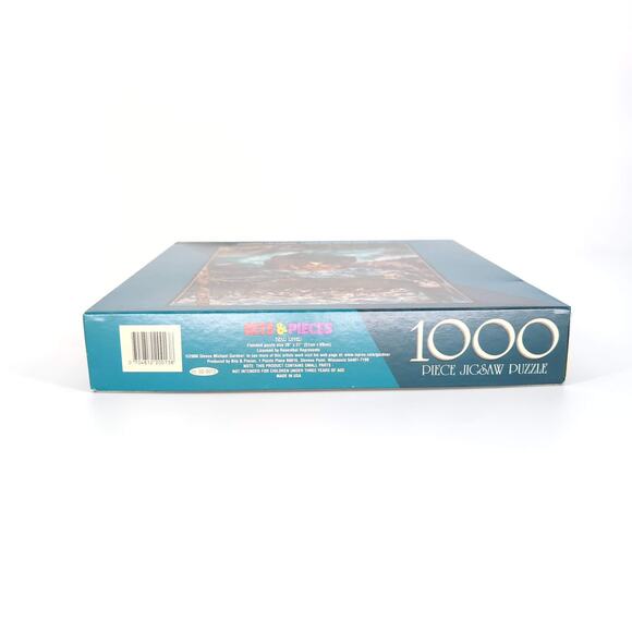 Bits & Pieces 1000 Piece Bear River by Steven Michael Gardner Jigsaw Puzzle -GUC - Picture 6 of 14